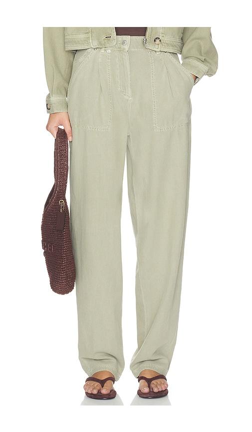 ba&sh raja pants in green. - size 34 (also in 40, 38)