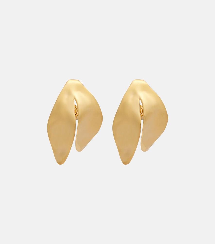 balenciaga bloom earrings