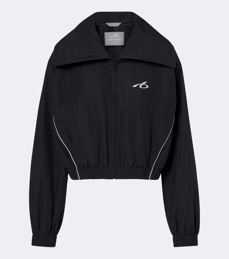 balenciaga cotton-blend track jacket