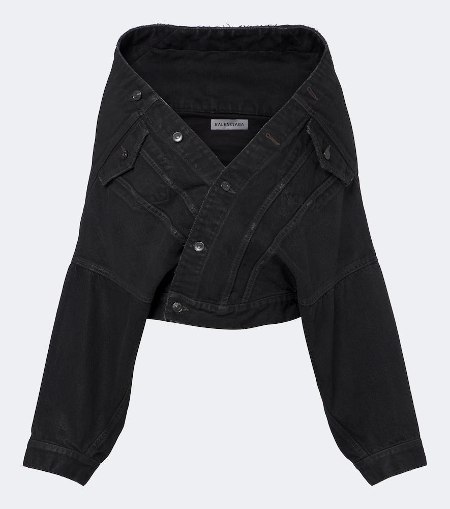 balenciaga denim jacket