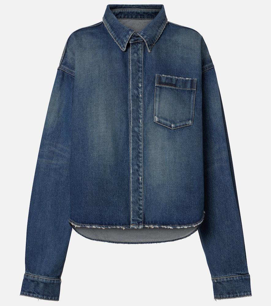 balenciaga denim jacket