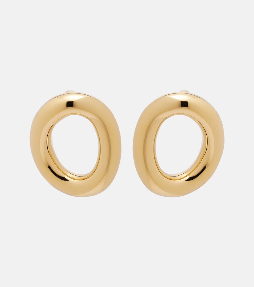 balenciaga eisa ellipse earrings