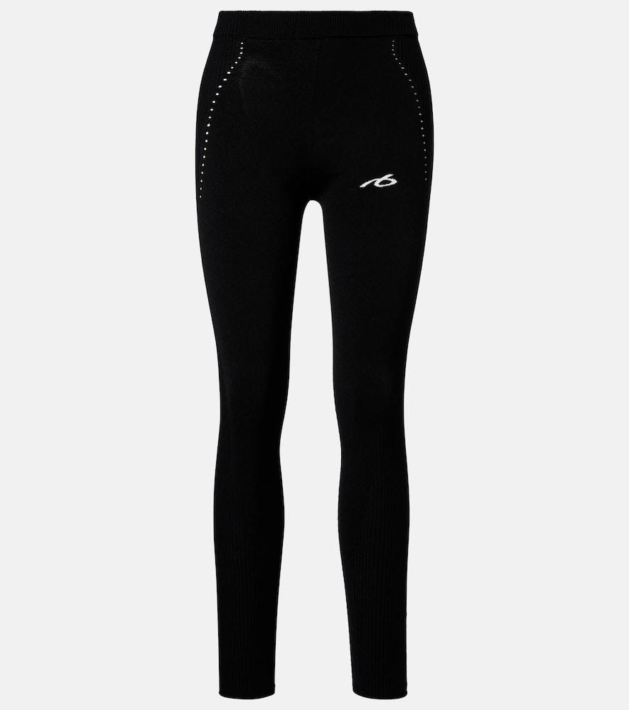 balenciaga jersey leggings