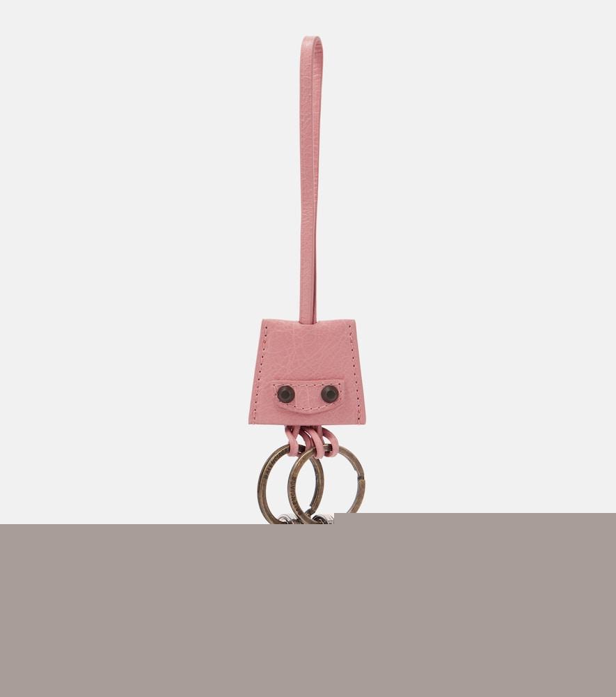 balenciaga le city eiffel leather bag charm