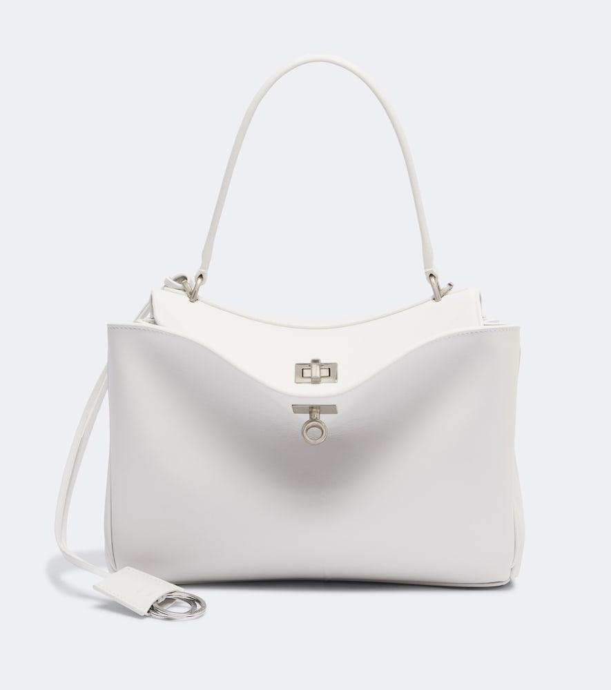 balenciaga rodeo medium leather shoulder bag