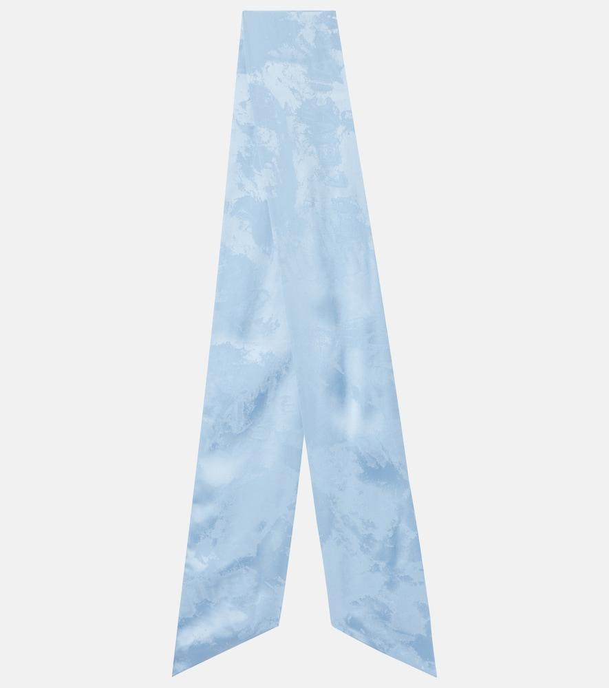 balenciaga silk scarf
