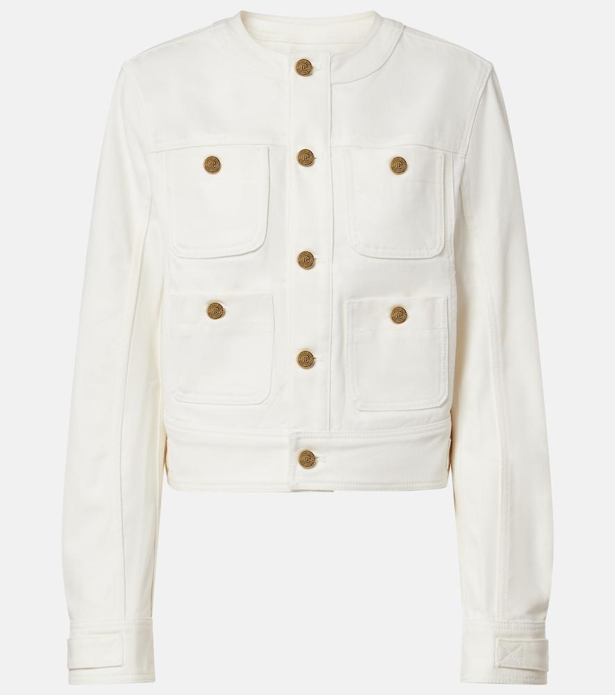 balmain denim jacket