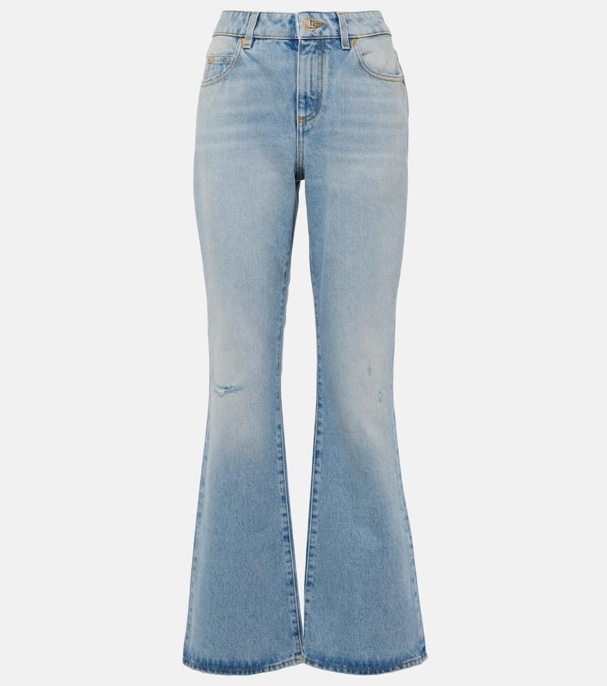 balmain flared jeans