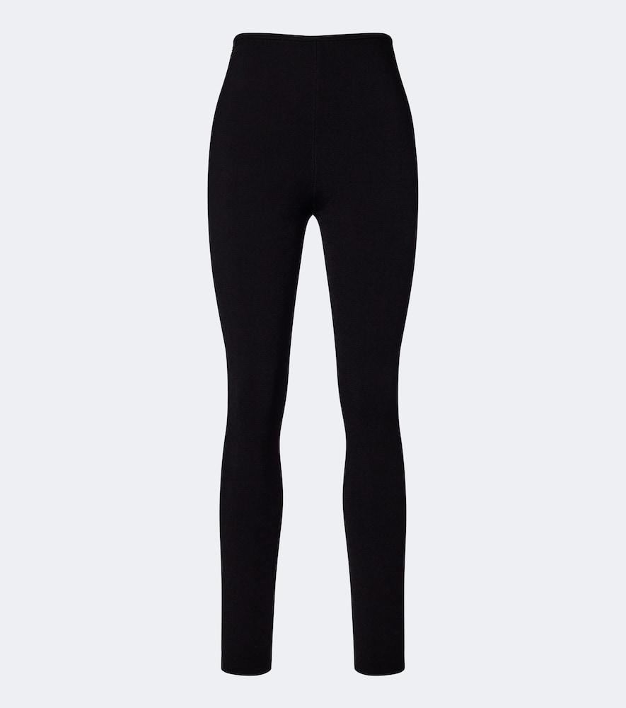 balmain knitted leggings