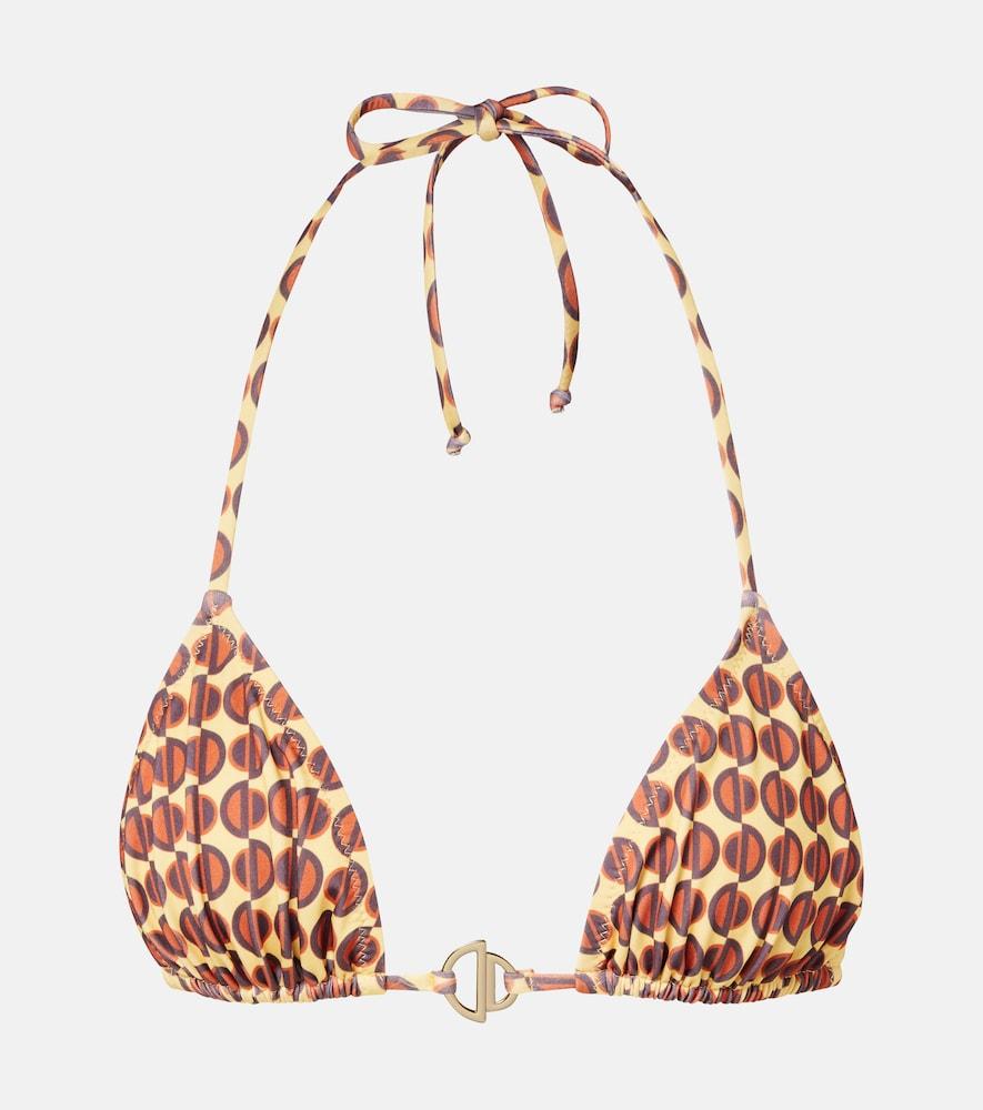 bananhot berry printed bikini top