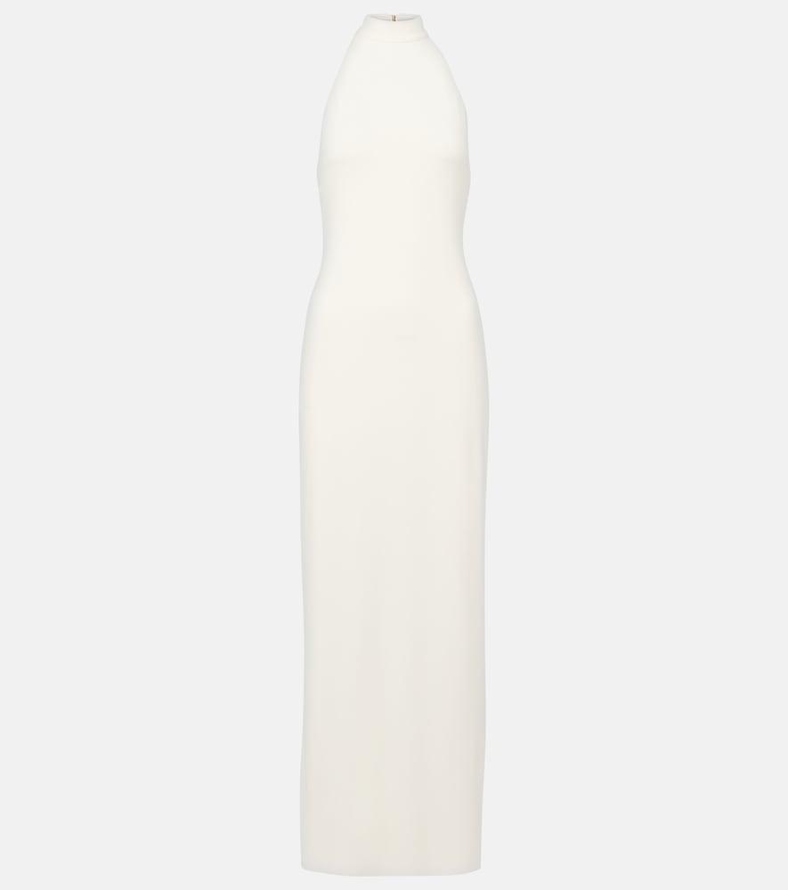 bananhot carrie halterneck jersey maxi dress