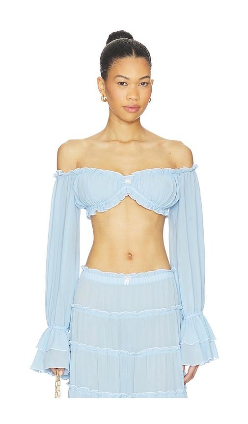 bananhot elma shirt in blue. - size l (also in m, s, xs)