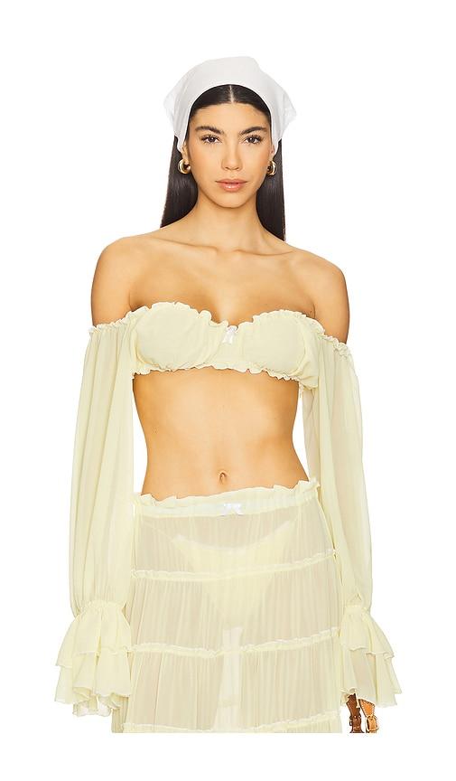 bananhot elma shirt in lemon. - size l (also in s, m)