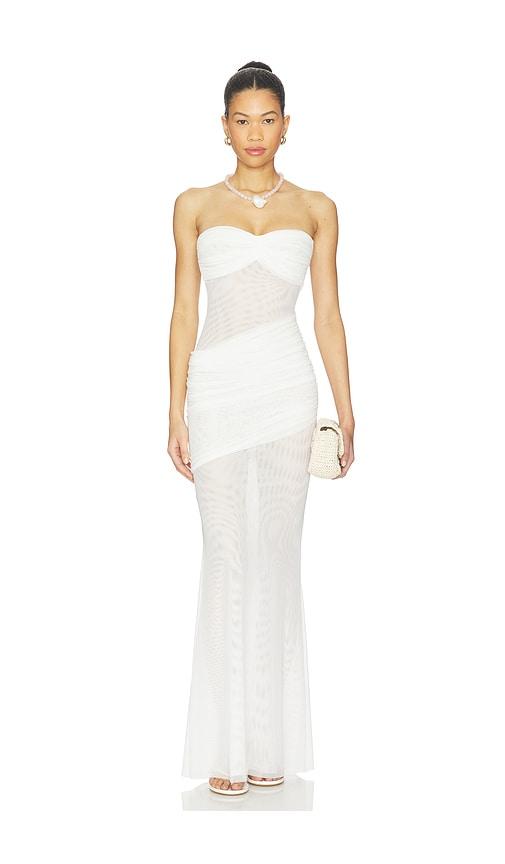 bananhot erica dress in white. - size l (also in m, xl)
