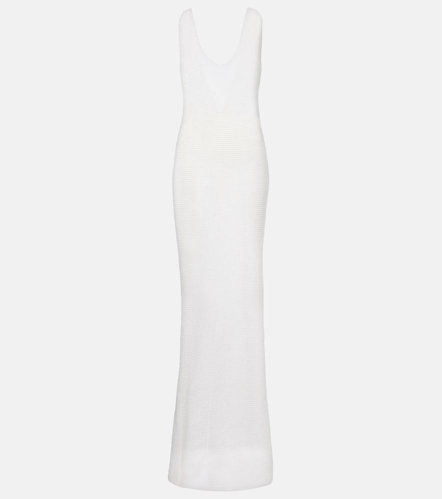 bananhot lamé maxi dress