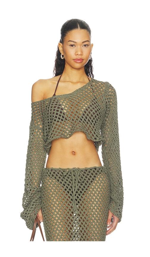 bananhot magen shirt in green. - size m/l (also in xs/s, xl)