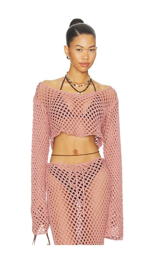 bananhot magen shirt in rose. - size m/l (also in xs/s, xl)