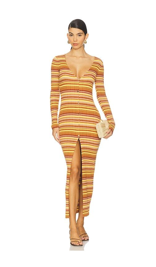 bananhot mike cover up dress in brown. - size m/l (also in xs/s, xl)