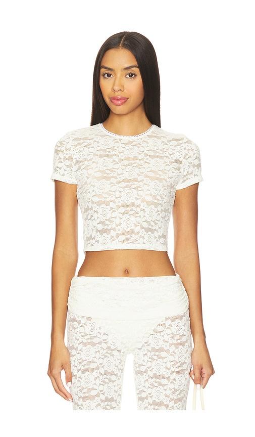 bananhot nana shirt in cream. - size s (also in xs)
