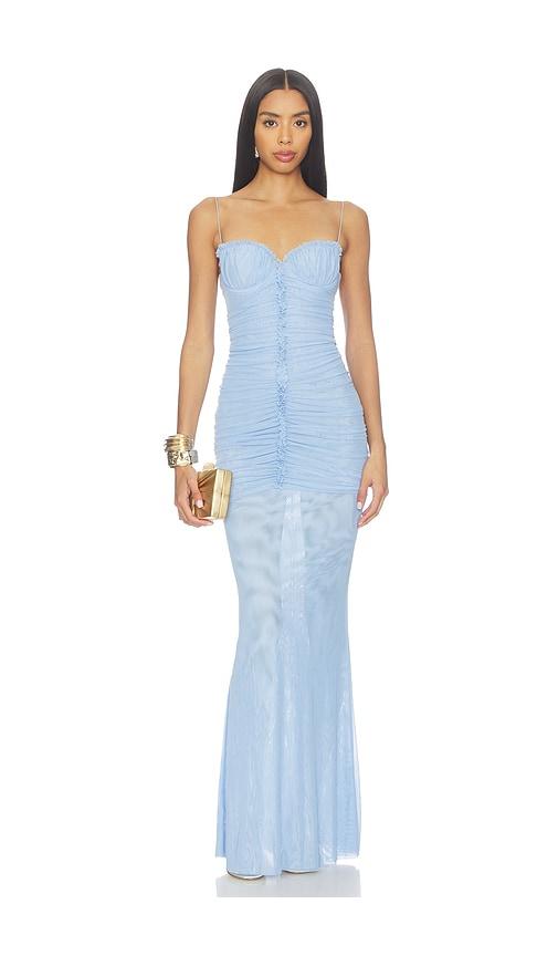 bananhot nella dress in baby blue. - size l (also in s, xs, m, xl)