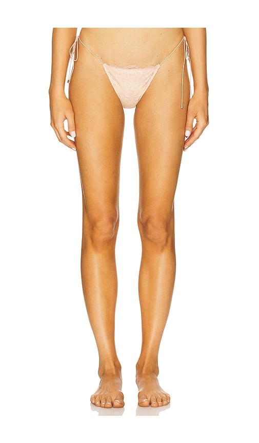 bananhot nina bikini bottom in peach. - size l (also in xl)