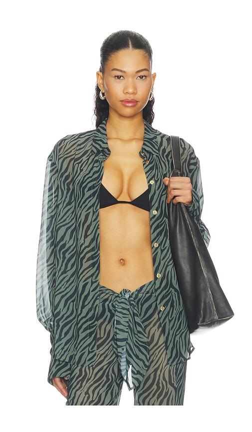 bananhot paloma shirt in green. - size m/l (also in xl)