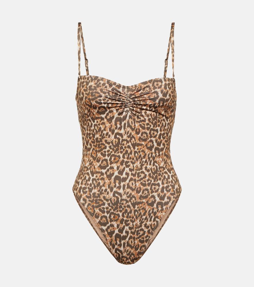 bananhot paris wild animal-printed swimsuit