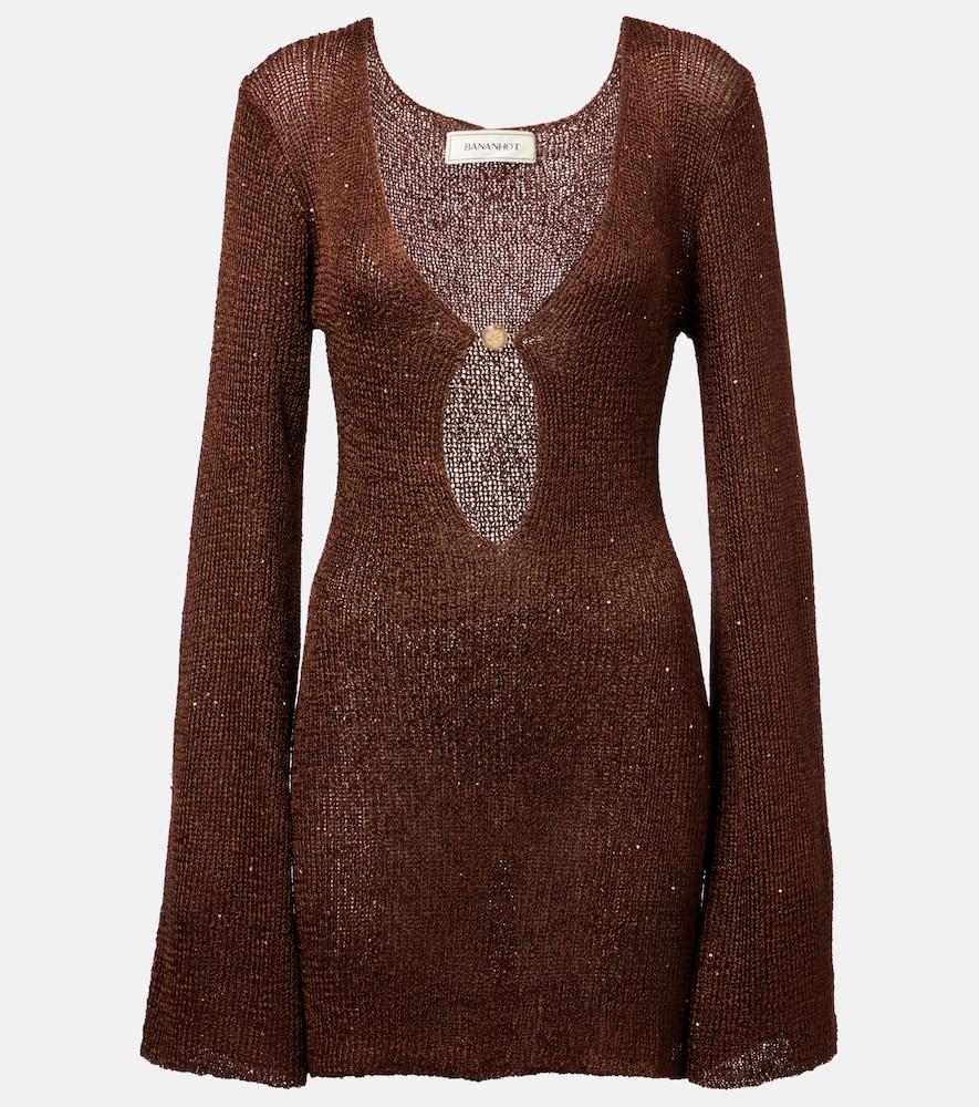 bananhot rey sequined minidress