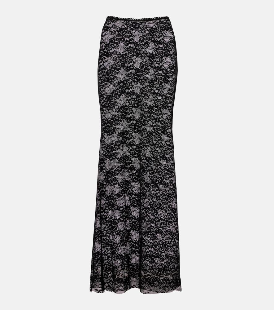 bananhot rona lace midi skirt