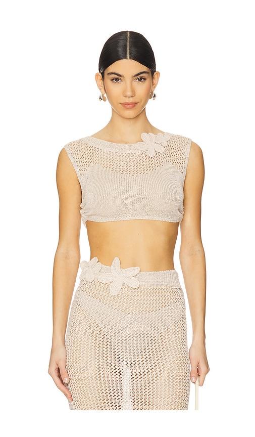 bananhot yoko shirt in cream. - size m/l (also in xs/s)