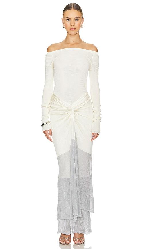 baobab amar dress in white. - size s (also in xs)