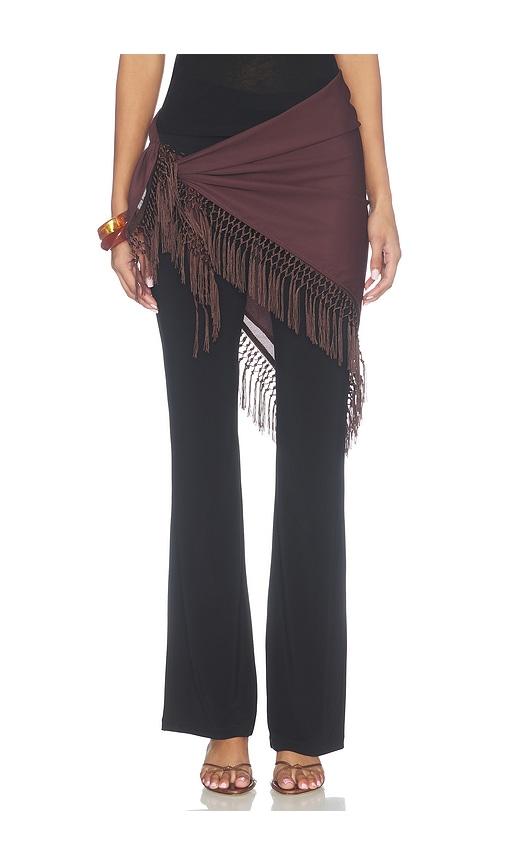 baobab austin scarf in brown.