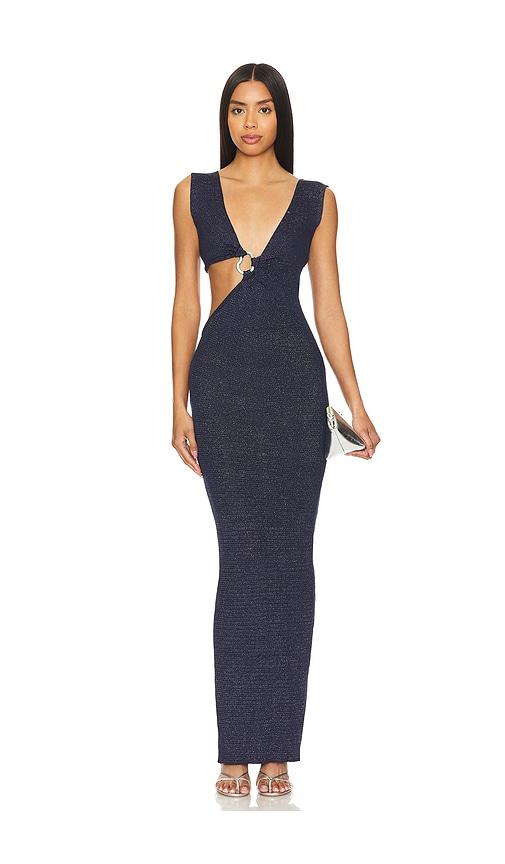 baobab brigitte dress in navy. - size l (also in m, xl)