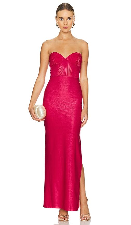 baobab cam dress in rose. - size l (also in s, xs, m, xl)