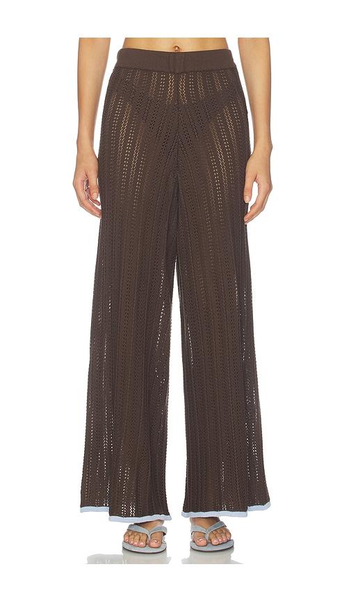 baobab clarissa pants in brown. - size l (also in m, s, xl, xs)