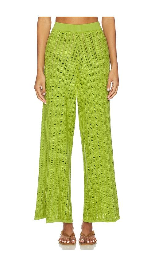 baobab clarissa pants in green. - size l (also in xs, s, m)