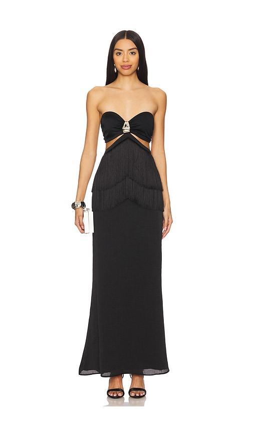 baobab dua dress in black. - size l (also in xs, m, xl)