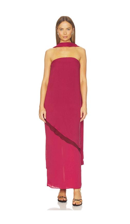 baobab el maxi dress in wine. - size m (also in s)