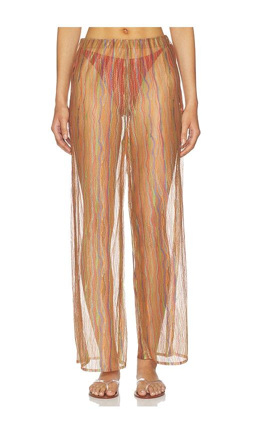 baobab gola pant in brown. - size s (also in xs)