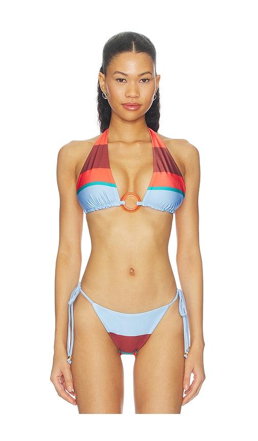 baobab helena bikini top in red. - size l (also in xs, s, m, xl)