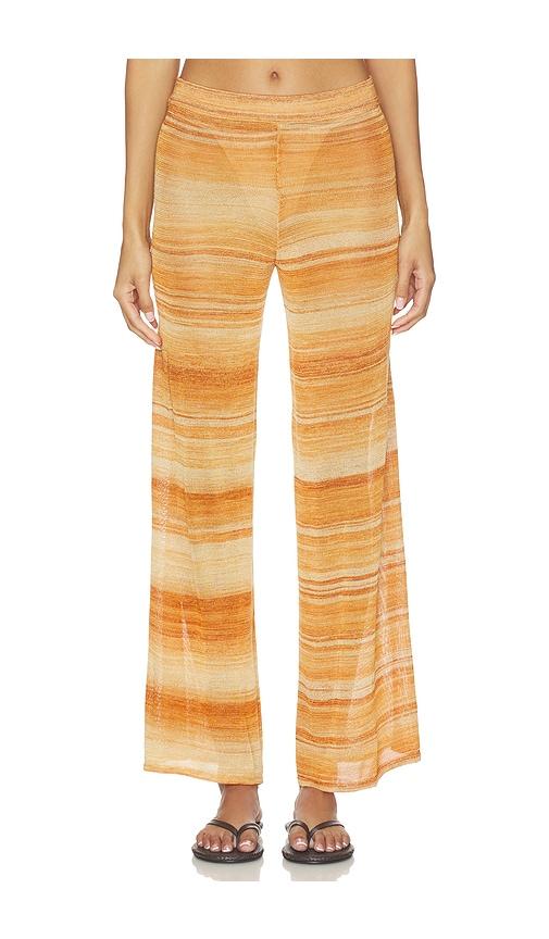 baobab helena pant in orange. - size l (also in m, s, xl, xs)