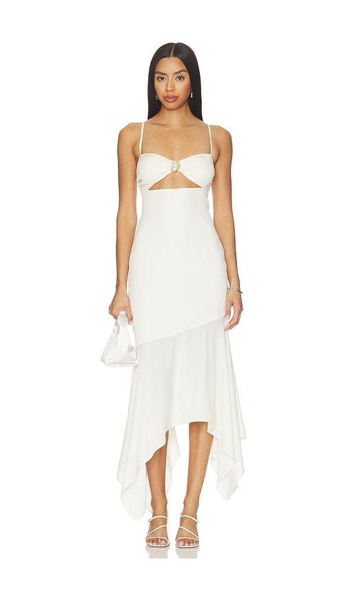 baobab josefina maxi dress in white. - size l (also in xs, s, m, xl)