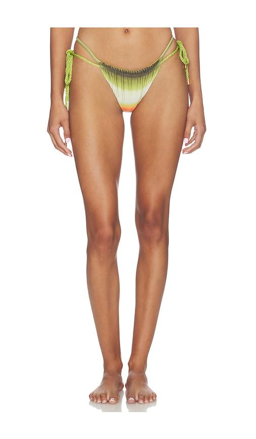 baobab lula bikini pant in green. - size l (also in xs, s, xl)