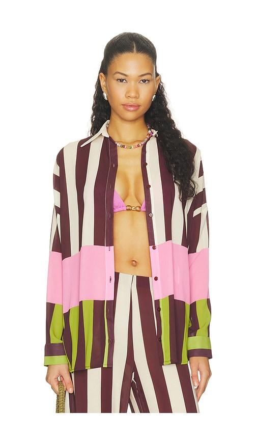 baobab lulu shirt in multi. - size m (also in s, xs)