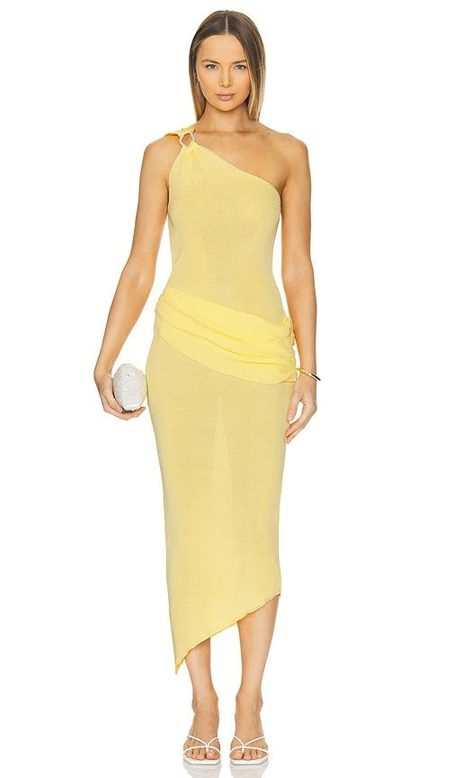 baobab lyn dress in yellow. - size l (also in m)
