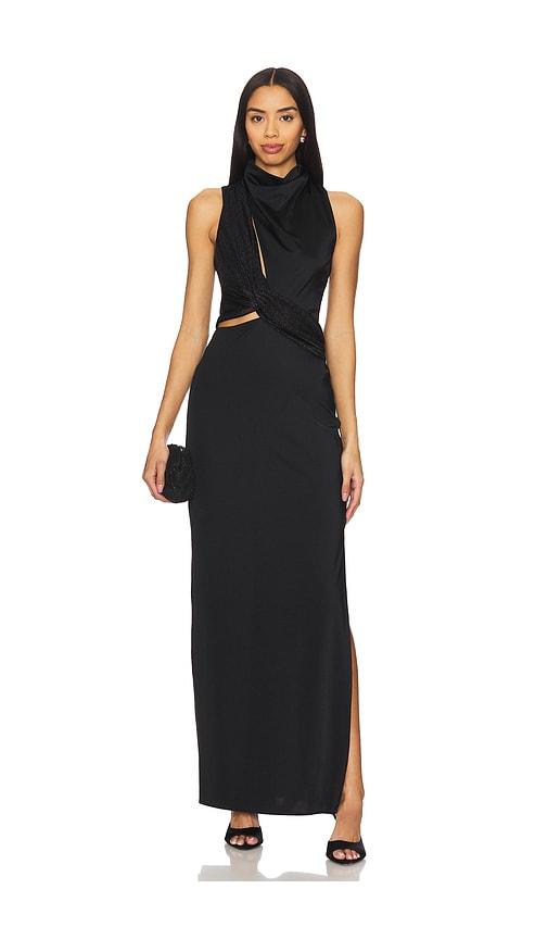 baobab mariah dress in black. - size l (also in xs, s, m)