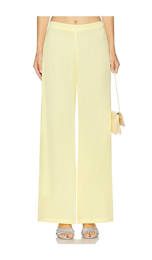 baobab noa pants in lemon. - size l (also in xs)