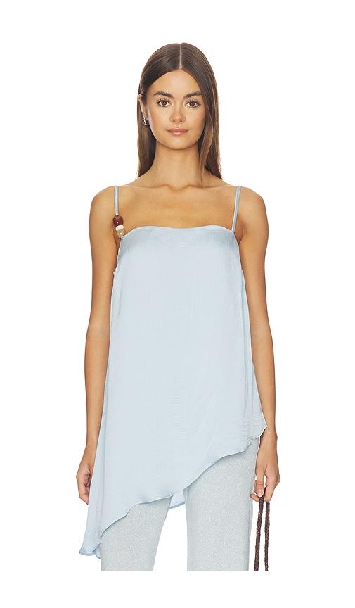 baobab noa top in blue. - size m (also in s, xs)