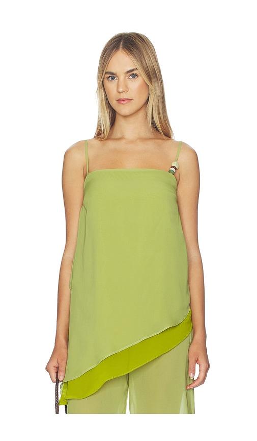 baobab noa top in green. - size l (also in xs, s)