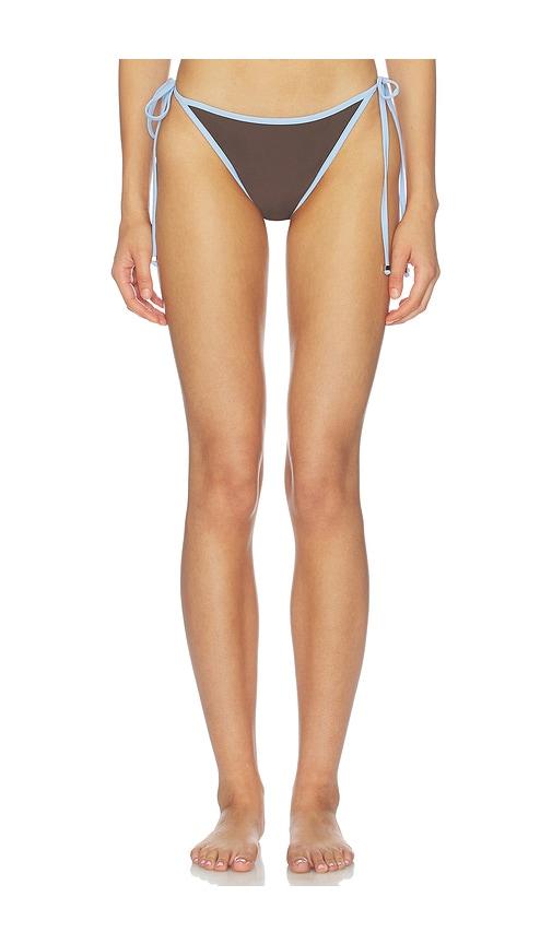 baobab rho bikini bottom in brown. - size l (also in xs, s, m, xl)